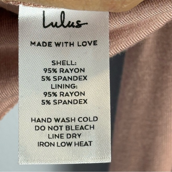 Lulu's Tan Asymmetrical Long Sleeve Bodysuit NWT - Picture 10 of 12